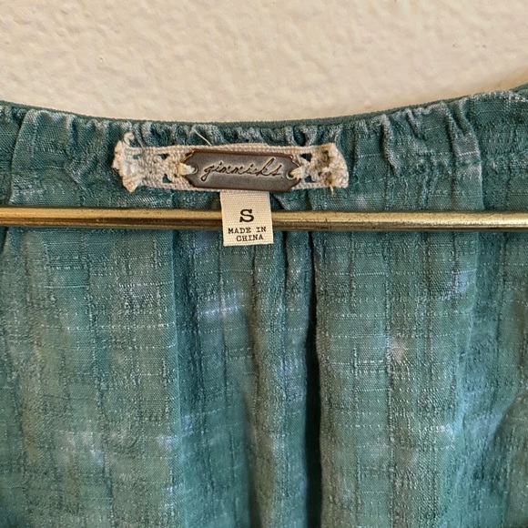 Gimmicks green light weight Long sleeve blouse Small - Picture 5 of 9